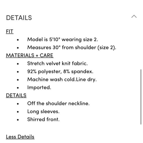 Torrid black Stretch Velvet Shirred Front Off The Shoulder Top - Picture 4 of 9